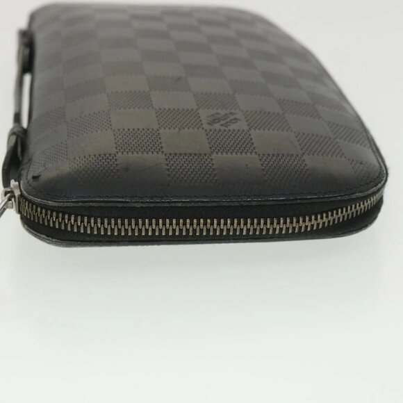 LOUIS VUITTON Damier Infini Atoll Travel Case Black - Picture 4 of 15